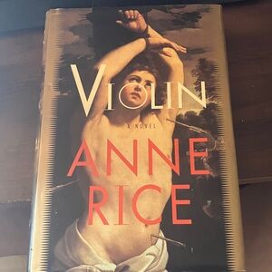 Violin Anne Rice hardcover in sleeve in very good condition 1997 condition